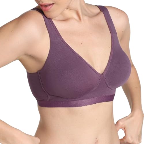 Image of WACOAL Women's Basics Essentials|Non-Padded|Non-Wired|Full Cup|Everyday Wear|Cotton Blend|T-Shirt Bra