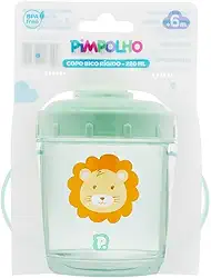 Pimpolho Copo Bico Rígido 220ml Leão
