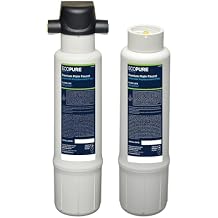 EcoPure EPWPFF Premium Main Faucet Water Filtration System with Replacement Filter