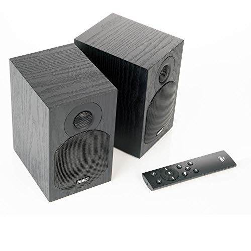 Haut-parleur Bluetooth actif TiBo Plus 1.1 noir 2x25W avec entrées optique et RCA