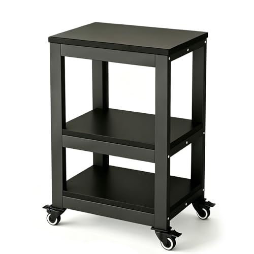 Étagère à aquarium robuste en métal avec support de rangement charge 660 LB meuble à roues