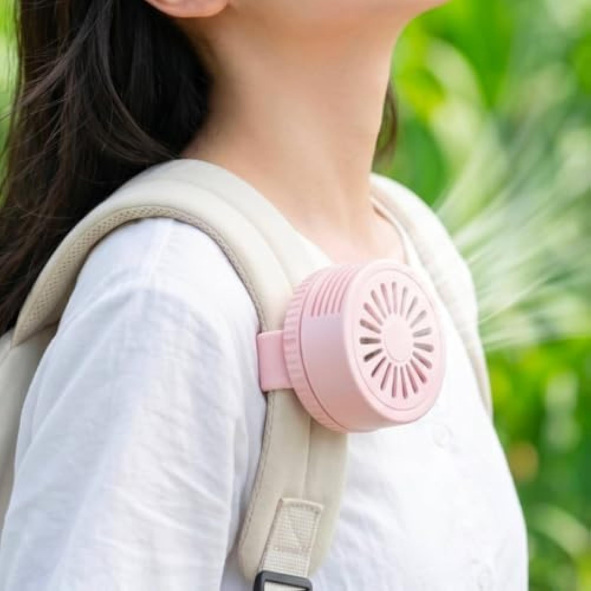 3-Speed Compact Clip-On Mini Fan for Daily Use