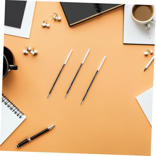 Recharge stylo bille noir haute précision NUOBESTY compatible stylos rétractables d'écriture - 4