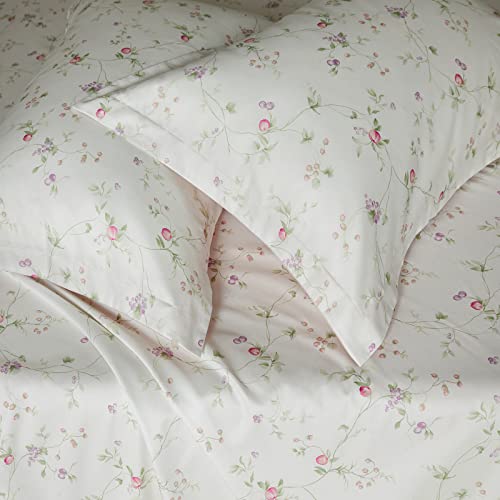 Mido House Egyptian Cotton Twin Sheet Set - 600 Thread Count Floral Bed Sheets Luxury Hotel Sheets Long Staple Percale Bedding Sets 3-Piece With 15'' Deep Pocket #TOP5
