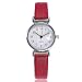 Montres Femmes Pas Cher, Vansvar Casual Quartz Cuir Bande Newv Bracelet Montre Analogique Montre-Bracelet De Femmes (C)