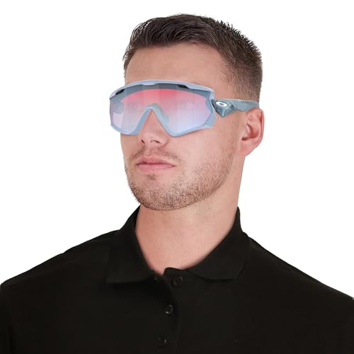 Image of Oakley Men's Oo9418 Wind Jacket 2.0 Shield Sunglasses