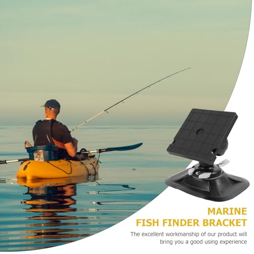 Support sondeur de pêche SECFOU en nylon robuste réglable pour canoë