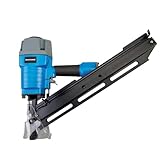 Silverline 282400 Air Framing Nailer – 90mm, 10-12 Gauge, Pneumatic Nail Gun for Wood Framing & Construction, Heavy-Duty