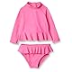 Amazon Essentials Baby Mädchen Rashguard-Set, Intensive Rosa, 0-3 Monate
