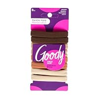 GOODY Haargummis Für Dickes Haar – Elastisch, 8er Pack, Schonend & Haltfest