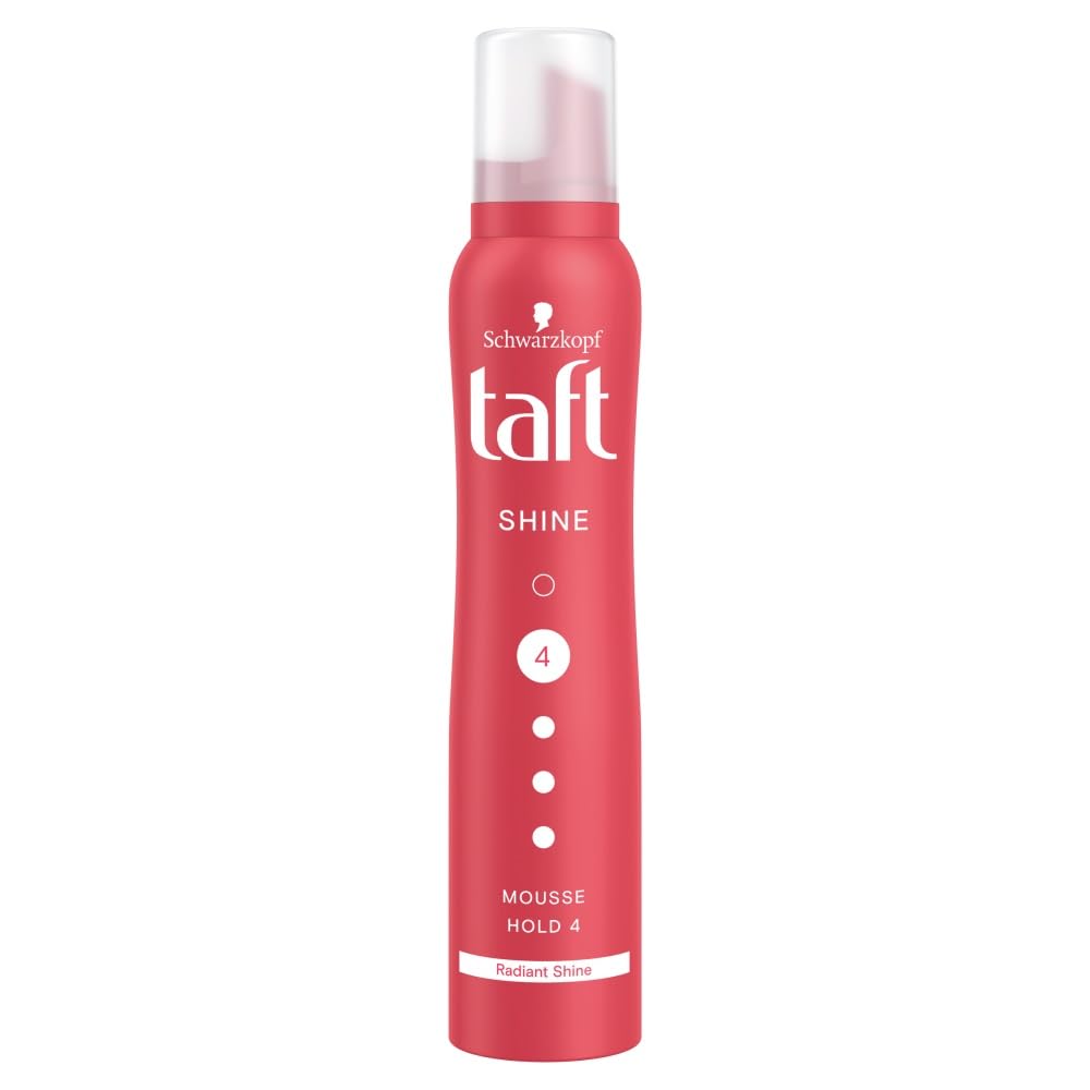 SCHWARZKOPF Taft Volumising Mousse – Ultra Strong, 200 Ml, Für Mehr Volumen Ohne Beschweren