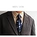 runootPR Novelty Navy Blue Tie for Men 3.15