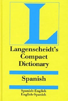 Hardcover Langenscheidt's Compact Dictionary: Spanish/English English/Spanish Book