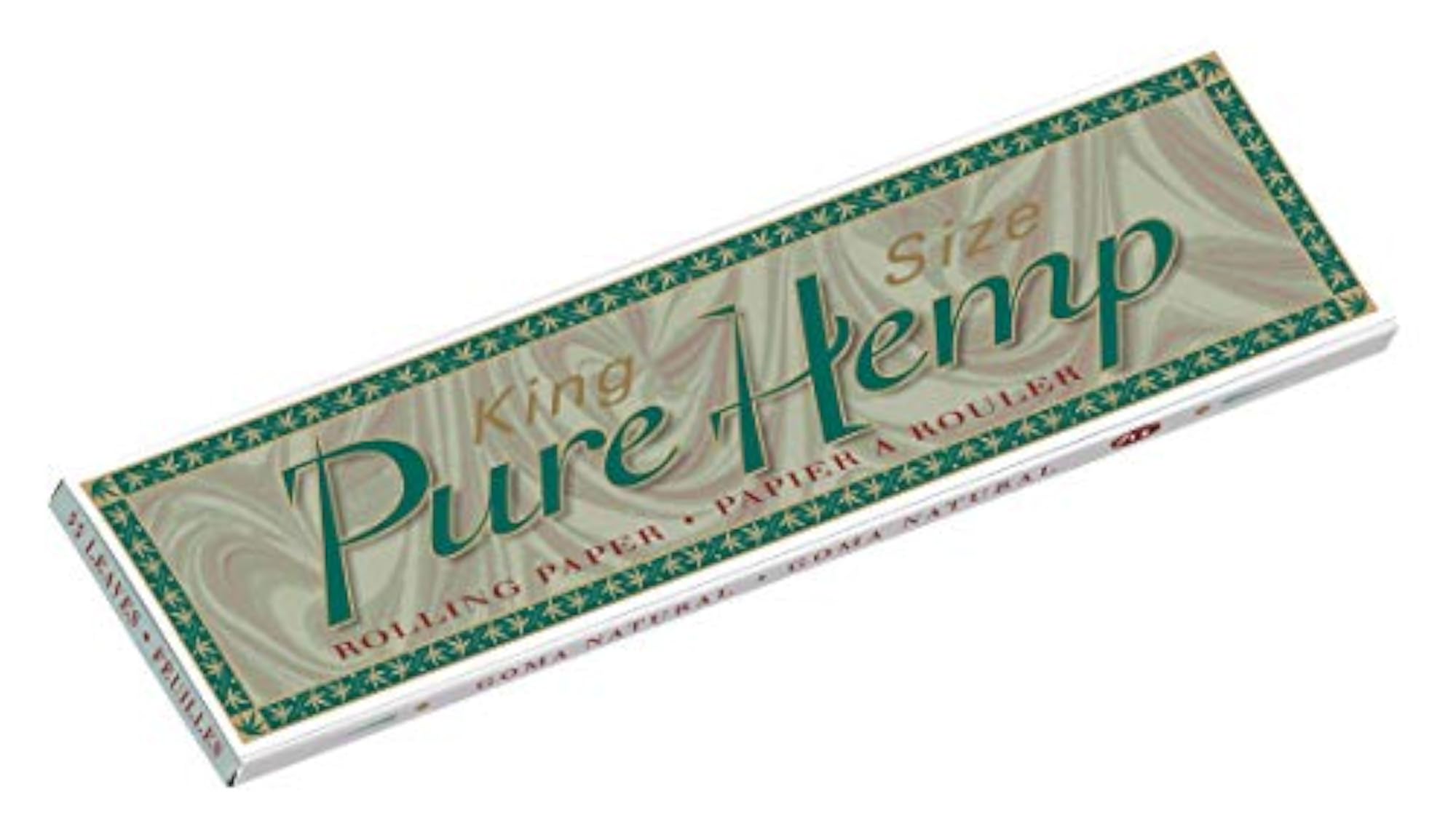 Pure Hemp King Size Rolling Paper & Classic Slim Filter Set