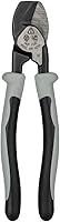 Vista 3 de Klein Tools J63215 Journeyman Cortador de cables compacto para instalación de paneles solares, corta cable de aluminio, cobre y comunicaciones