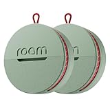 ROAM SMART TRACKER - Bluetooth Tracker & Item Locator for Keys, Luggage, Kid & Pet Gear, (iOS, Android), No App or Subscription, Fast Setup, Waterproof | 2-Pack, Green