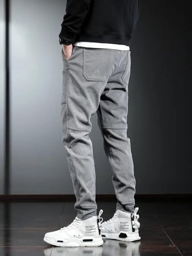 Image of Track Pant for Men || Track Pants || Plain Track Pant (Rib-Trackpant)
