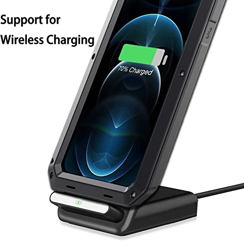 Coque iPhone 13 Pro Max étui métal robuste qui évite les bris - 8