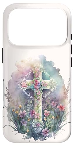 Colorful Cross Decor Christian Designs For Girls Religious X}zP[X iPhone 17 Pro p