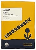 Groundwork Certified Organic Whole Bean Coffee, Venice Blend, 12 oz Bag