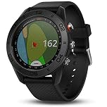 Garmin Approach S60, Premium GPS Golf Watch with Touchscreen Display and Full Color CourseView Mapping, Black w/Silicone Band