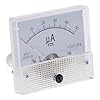 MERIGLARE DC Analog Meter Panel Micro Amp Meter 85C1- Panel Current Measuring Tool - 0-50uA #4