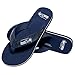 Seattle Seahawks NFL Womens Sequin Flip Flops - L