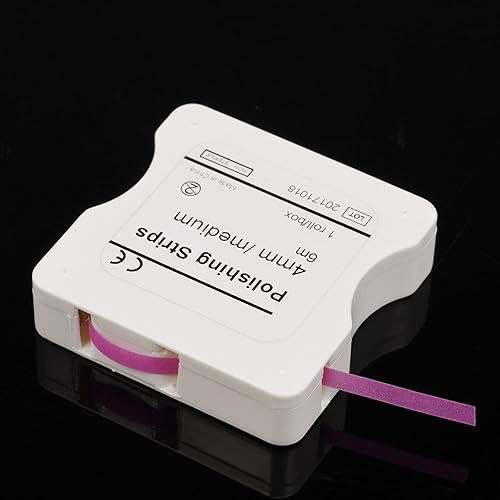 Fio abrasivo,Tiras de polimento para dentes - Tiras de polimento de dentes lado duplo, tiras de acab