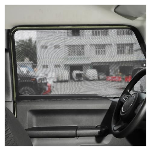 Rideaux en maille Suzuki Jimny 2007-2025, pare-soleil moustiquaire contre la chaleur