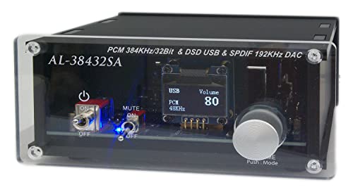 Amulech　 ●ハイレゾ音源対応 Hi-Fi USB-DAC 　●PCM 最大384KHz/32Bit　 ●DSD2.8MHz (DSD64) / DSD5.6MHz (DSD128)/DSD11.2MHz(DSD256)対応 ggw725x Amazon.co.jp: Amulech ハイレゾ音源対応 Hi-Fi USB-DAC USB