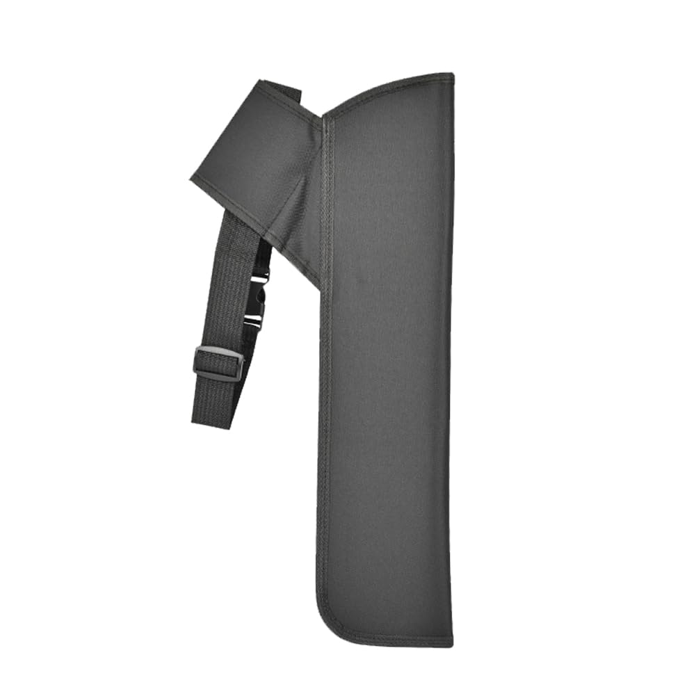 Adjustable Waist Archery Quiver, Large Capacity Arrow Holder Bag with Strap for Compound/Recurve Bow Practice, Target Practice,and Outdoor Archery (Black)
