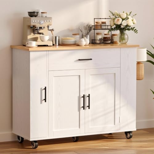 IRONCK 52-Inch Drop-Leaf Cart