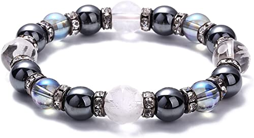 【京珠堂】 パワーストーン ブレスレット メンズ レディース 水晶 金運 財運 癒し 潜在能力発揮 誕生石 四...