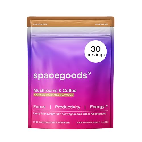 Spacegoods Rainbow Dust 240g | 30 Servings | Coffee Caramel