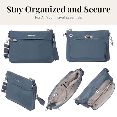 Image of Baggallini Securtex Anti-Theft Memento Crossbody