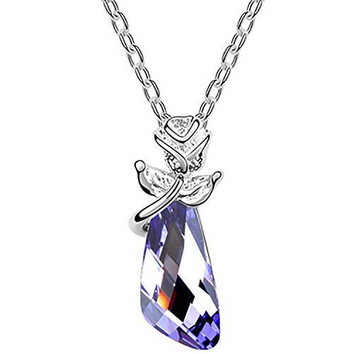 Young & Forever Gift Timeless Treasure Flower Blossom Purple Rose ...