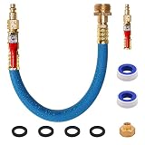 RV Winterize Kit, Sprinkler Winterization Kit with Shut-Off Valve, 16 Inches RV Water Line Winterize