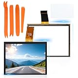 8.4 Inches Touch Screen Replacement for Chrysler 200 300 Cherokee Compass Wrangler Gladiator Challenger Charger Durango Ram 1500 2500 3500 2017-2022 Car Touch Screen Digitizer Radio Navigation Panel Display Glass with Repair Tools