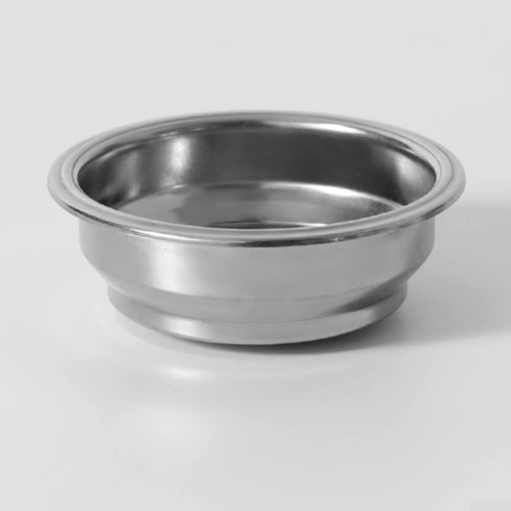 58mm 2 Cup Stainless Steel Pressurized Coffee Filter Basket Replacement Parts, As Picture Show