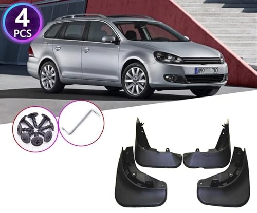 Garde-boue voiture pour VW Golf 6 MK6 break bavettes avant arrière 5K - 2