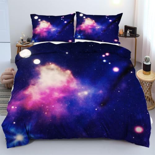 Housse de couette en microfibre sobre et raffiné pour parures de lit 240x260