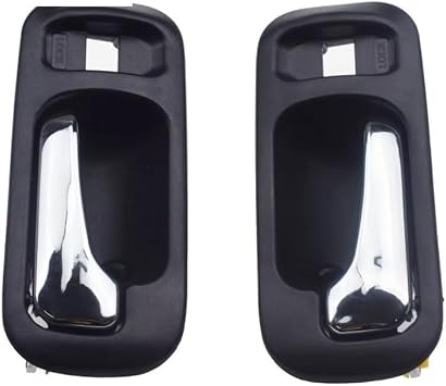 Door Handles Interior Inside Door Handles Set of 4 Chrome 72124S10A11ZA.72164S10A11ZA for CRV 1997 1998 1999 2000 2001