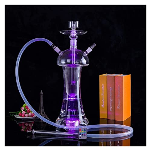 XBELO Wasserpfeife Großes arabisches Wasserpfeifen-Set aus Glas, glänzend for Raucher, Männer und Frauen. Komplettes Set… – Bild 7