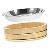 Seau à riz - parfait pour préparer divers sushis, bibimbap et autres aliments, assiette de nourriture