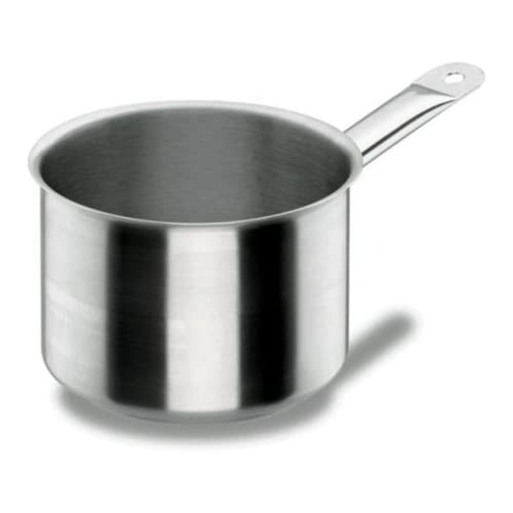Lacor 50225 - Casserole en acier inoxydable Straight High Chef Classic | Fabriqué en acier inoxydable de qualité alimentaire; haute résistance à la corrosion et usure quotidienne