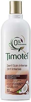 Timotei 2 in 1 Intense Shampoo and Conditioner, 400ml