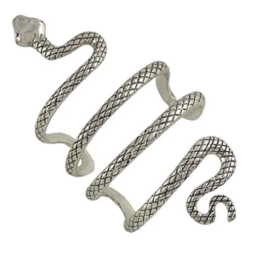 Pulsera de serpiente ajustable que soluciona accesorios pesados de moda 5