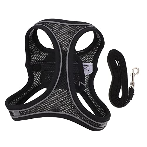 BESPORTBLE Comfortable Cat Harness Lightweight Walking Harness 1.2m Leash for Outdoor Use