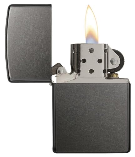 Encendedor Zippo personalizado gris atardecer miniatura 3