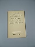  Lebensbeschreibung des Ritters Götz von Berlichingen